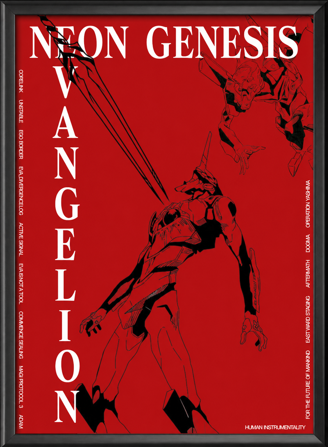 Neon Genesis Evangelion design still