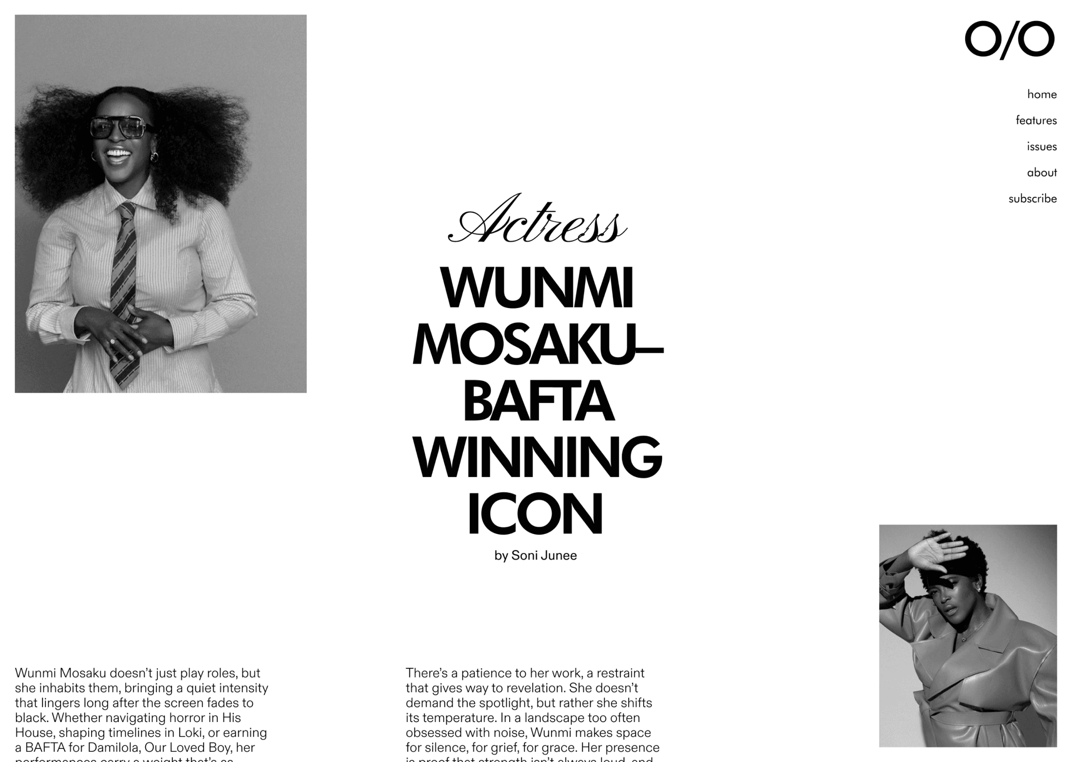 Wunmi Mosaku design still